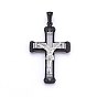 Easter Theme 304 Stainless Steel Pendants, For Easter, Crucifix Cross