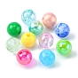 Kit de bricolaje para hacer pulseras de color caramelo, incluyendo cuentas de perlas de imitación redondas y abs acrílicas, cuerda de cristal elástico