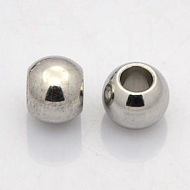 304 Stainless Steel Rondelle Spacer Beads