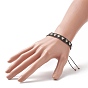 Bracelets de perles tressées en forme de cœur de graines japonaises faites à la main, bracelet réglable pour femme