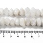 Brins de perles de pierre de lune arc-en-ciel naturel, nuggets, facette