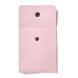 Velvet Jewelry Storage Pouches, Rectangle Jewelry Bags with Snap Fastener, for Earrings, Rings Storage