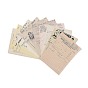 Bloc de papier de scrapbooking, pour scrapbook album bricolage, carte de voeux, papier de fond, agenda décoratif