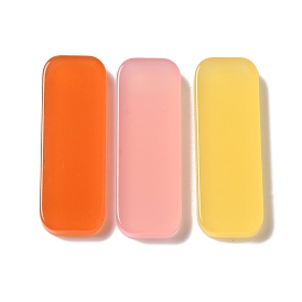 Cellulose Acetate(Resin) Cabochons, Rectangle