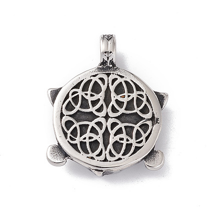 304 pendentifs de polissage manuel en acier inoxydable, charmes de hache amulette viking
