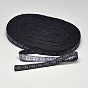 Polyester Ribbons, with Tie Pattern, 1/2 inch(14mm), 33yards/roll(30.1752m/roll)