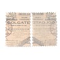 Conjunto de pegatinas de sello postal vintage, para scrapbooking, planificadores, diario de viaje, bricolaje artesanal