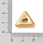 304 de acero inoxidable perlas espaciadoras, triángulo