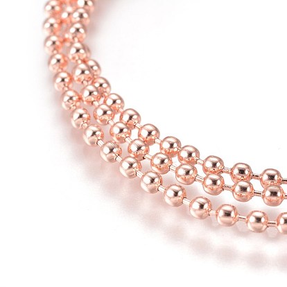 Stainless Steel Ball Chain Necklace Making