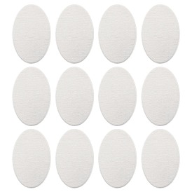 Placa de identificación de grabado personalizado de aluminio en blanco, espacios en blanco para tarjetas de visita, oval