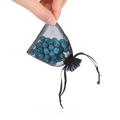 Organza Bags, Jewelry Gift Mesh Pouches for Wedding Party Christmas Candy Bags, High Dense, Rectangle