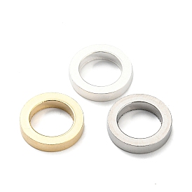 201 Stainless Steel Linking Rings, Round Ring