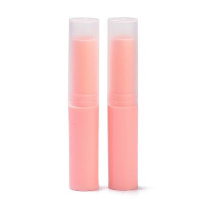 Bouteille de rouge à lèvres vide pp bricolage, tube de baume à lèvres, avec bouchon, colonne
