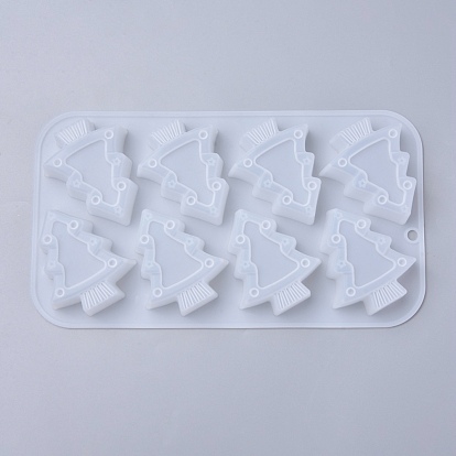 Christmas Tree Silicone Cake Baking Molds, Food Grade Silicone Molds, for DIY Chocolate, Candy Jelly,  Soap Making
