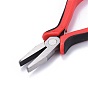 Carbon Steel Jewelry Pliers for Jewelry Making Supplies, Flat Nose Pliers, Polishing, 127mm