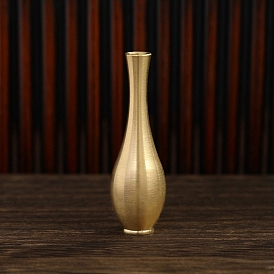 Brass Vase Fillers, Home Display Decorations, with Glass Ball