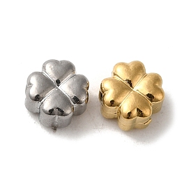 304 Stainless Steel Beads, Clover