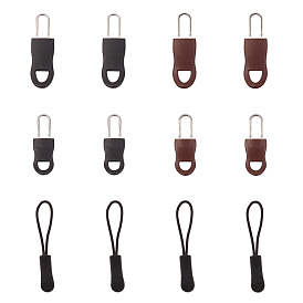 Plastic Zipper Pull Charms, Zipper Pull Tab For Clothing Accessories, with Plastic Zipper Puller With Strap