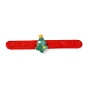 Рождественские браслеты, кнопочные браслеты для детей и взрослых рождественская вечеринка, рождественская елка