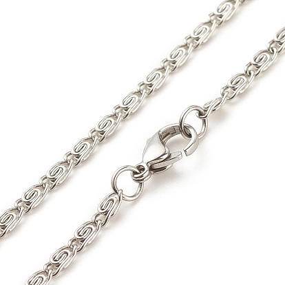 304 Stainless Steel Lumachina Chains Necklace for Women