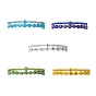Ensembles de bracelets en perles de rocaille de verre, mauvais œil perles au chalumeau bracelets extensibles pour femme
