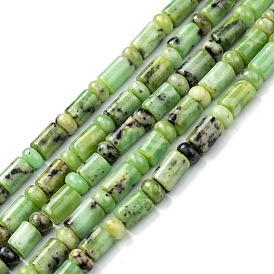 Natural Serpentine Beads Strands, Column & Rondelle