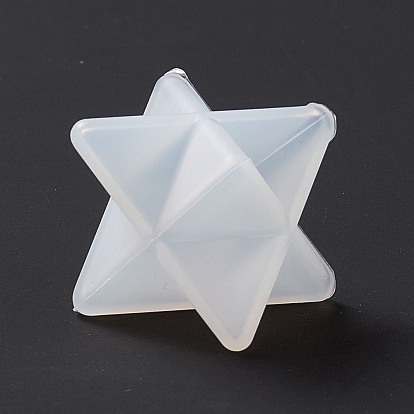 DIY Merkaba Star Silicone Molds, Resin Casting Molds, for UV Resin, Epoxy Resin Craft Making