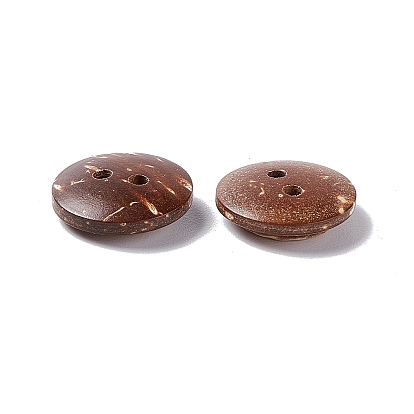 Концентрических 2-луночное кнопки, Кокосовые Пуговицы, 13 мм