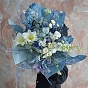 Крафт-бумаги, букет цветов оберточная бумага, свадебное оформление, цветочным узором