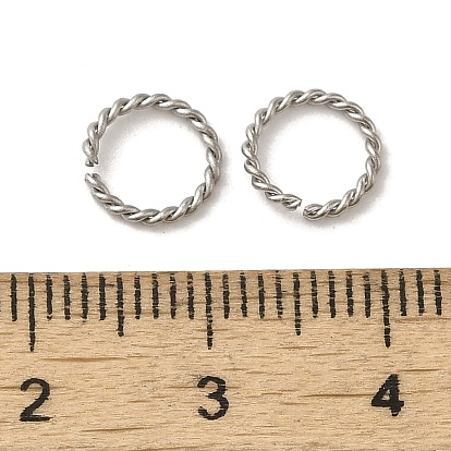 304 de acero inoxidable anillos del salto abierto, espiral