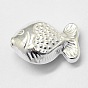 925 Sterling Silver Beads, Fish