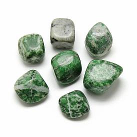 Perles naturelles en pierres précieuses en jade, pierre tombée, nuggets, sans trou