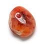 Natural Carnelian Stone Gemstone Beads, Tumbled Stone, Healing Stones for 7 Chakras Balancing, Crystal Therapy, Meditation, Reiki, Nuggets, No Hole