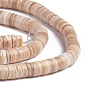 Chapelets de perles de coquillage, pour la fabrication de bijoux, bricolage, disque