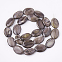 Chapelets de perles en coquille eau douce , teint, ovale