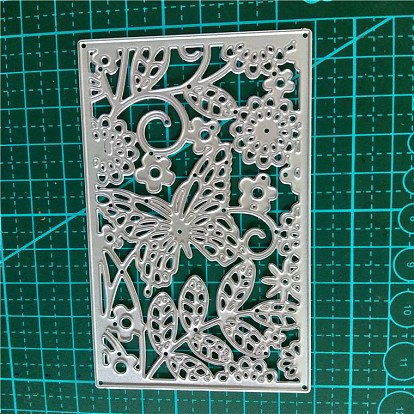 La coupe en acier au carbone coupe les stencils, pour bricolage scrapbooking / album photo, carte de papier de bricolage décoratif, papillon et de fleur