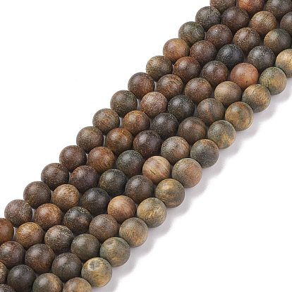 Natural Sandalwood Beads, Round
