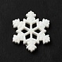 Christmas Theme Resin Cabochons, Snowflake