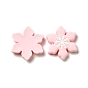 Christmas Opaque Resin Cabochons, Snowflake