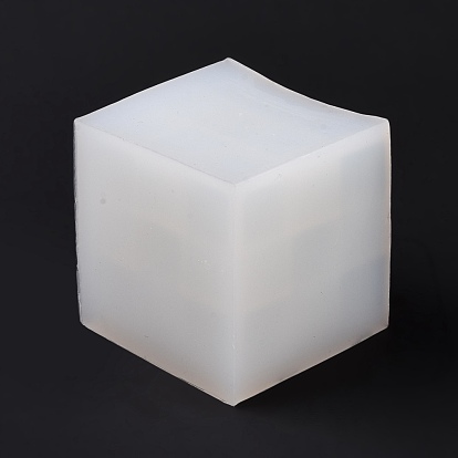 Faceted Rhombus-shaped Cube Food Grade Silicone Molds, for Scented Candle Making
