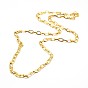 304 Stainless Steel Cable Chain Necklace Making, with Lobster Claw Clasps, 19 inch ~20 inch (483~508mm), 4mm