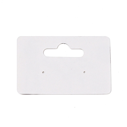 Rectangle Paper One Pair Earring Display Cards with Hanging Hole, Jewelry Display Cards for Earring Storage, Women/Bottle Pattern