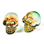 K9 Glass Display Decorations, Skull, for Halloween