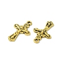 Tibetan Style Alloy Pendants, for Easter, Lead Free and Cadmium Free, Crucifix Cross
