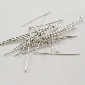 Brass Flat Head Pins, Cadmium Free & Lead Free