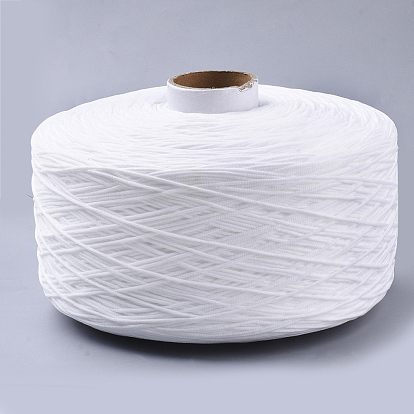 Bande élastique ronde en polyester et spandex pour boucle d'oreille, matériau de couverture buccale jetable bricolage