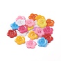 Acrylic Sewing Buttons for Costume Design, Plastic Buttons, 2-Hole, Dyed, Flower Wintersweet