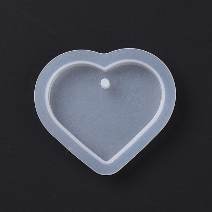 Кулон сердце пищевой силиконовые формы, формы для литья смолы, для изготовления уф-смолы и эпоксидной смолы