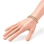 Unisex Stretch Bracelets Sets, with CCB Plastic Beads