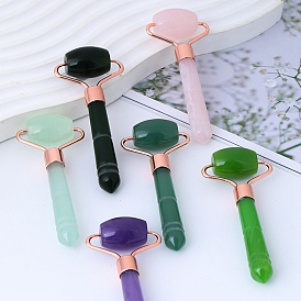 Resin Single-end Facial Rollers, Massage Tools